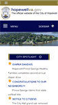 Mobile Screenshot of hopewellva.gov